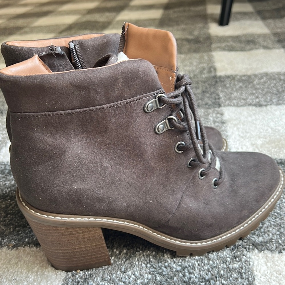 Brown boots from Target